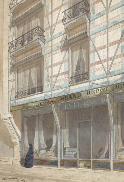 Iron-frame House with Glazed Earthenware Cladding by Eugène Viollet le Duc